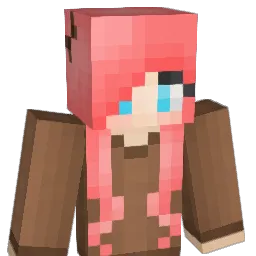 Posthumorous Minecraft avatar bust