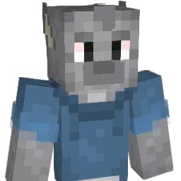 Pouchroo Minecraft avatar bust