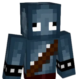 Poulpatax Minecraft avatar bust