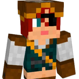 PouxLux Minecraft avatar bust