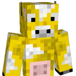 PowCowPlayz Minecraft avatar bust