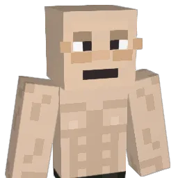 PowerVirgen Minecraft avatar bust