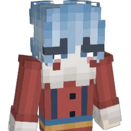 Pramina Minecraft avatar bust