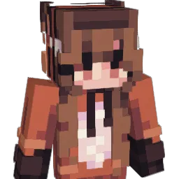 Preposing Minecraft avatar bust