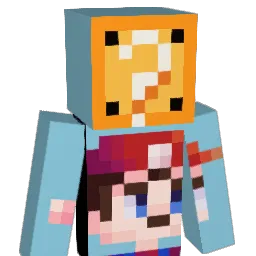 Pretentois Minecraft avatar bust