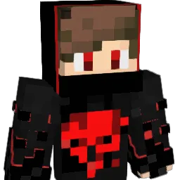 PridedRedskull Minecraft avatar bust