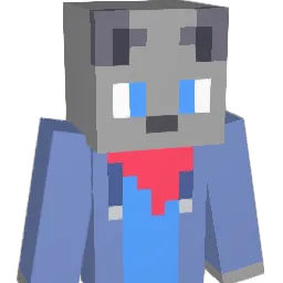 PrimeFurball Minecraft avatar bust