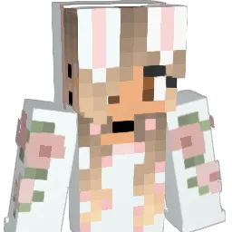 PrincessBunniie Minecraft avatar bust