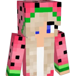 PrincessDiamonds Minecraft avatar bust