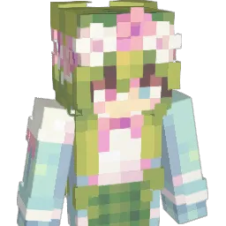 PrincessMiela Minecraft avatar bust