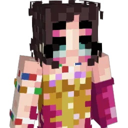 PrincessRoomba Minecraft avatar bust
