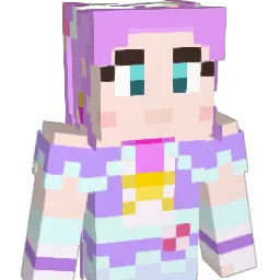 Princession Minecraft avatar bust