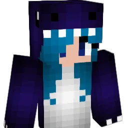 Princesska Minecraft avatar bust