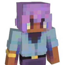 Princiepuppy Minecraft avatar bust