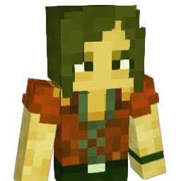 ProfPonytail Minecraft avatar bust