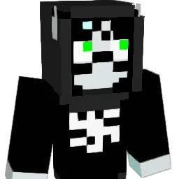Progerian Minecraft avatar bust