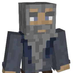 PropaGandaalf Minecraft avatar bust