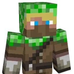 Properly Minecraft avatar bust