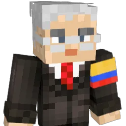 Prusted Minecraft avatar bust