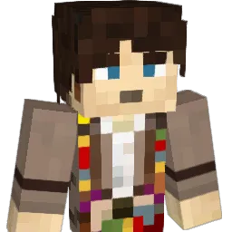 Prydonian Minecraft avatar bust