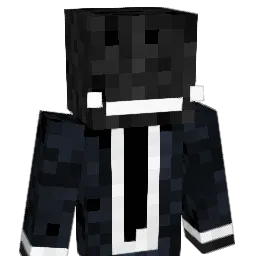 Psychened Minecraft avatar bust