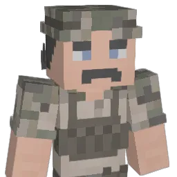 PsychoGuy Minecraft avatar bust