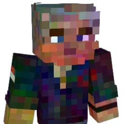 Pterodactylane Minecraft avatar bust