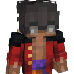 Puaple Minecraft avatar bust