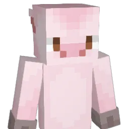 PubPiggy Minecraft avatar bust