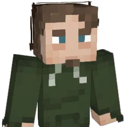 PublicDolphin Minecraft avatar bust