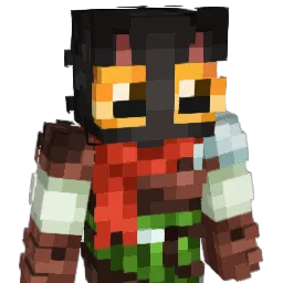 Puddleshine Minecraft avatar bust