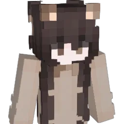 PudiPurincess Minecraft avatar bust