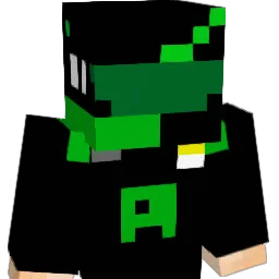 PuffleFuzz Minecraft avatar bust