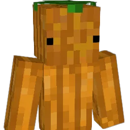 PumPkinPam Minecraft avatar bust