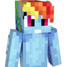 Pumkiwi Minecraft avatar bust