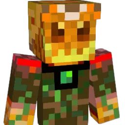 PumpkinGman Minecraft avatar bust