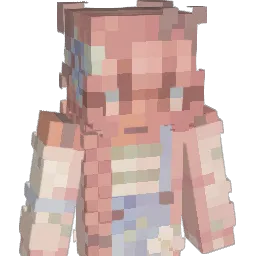 PumpkinMomse Minecraft avatar bust
