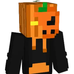 Pumskin Minecraft avatar bust