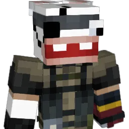 PunishedSnake Minecraft avatar bust