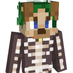 PupChuck Minecraft avatar bust