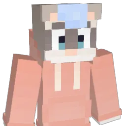 Puppyworm Minecraft avatar bust