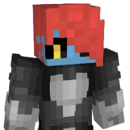 Purgatorius Minecraft avatar bust