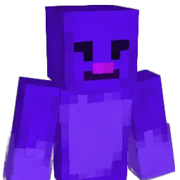 PurpLAB Minecraft avatar bust