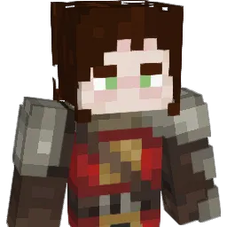 PurpWitch Minecraft avatar bust