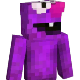 Purpelmo Minecraft avatar bust