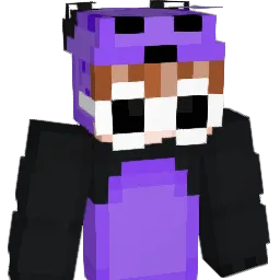 Purpl3P8ndA Minecraft avatar bust