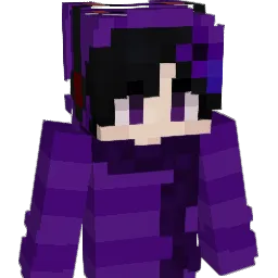 Purple157 Minecraft avatar bust