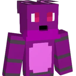 PurpleCougar Minecraft avatar bust