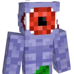 PurpleEyeball Minecraft avatar bust