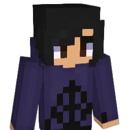 PurpleFangirl Minecraft avatar bust